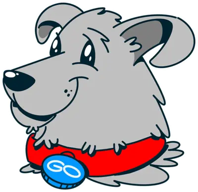 Go, el perrito de rindeMás, asomándose