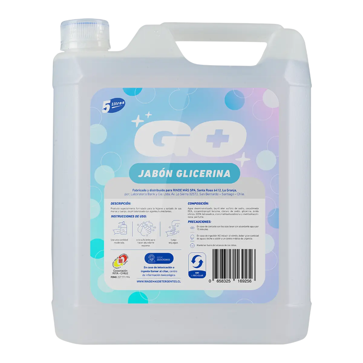 Jabón Glicerina GO+ 5L